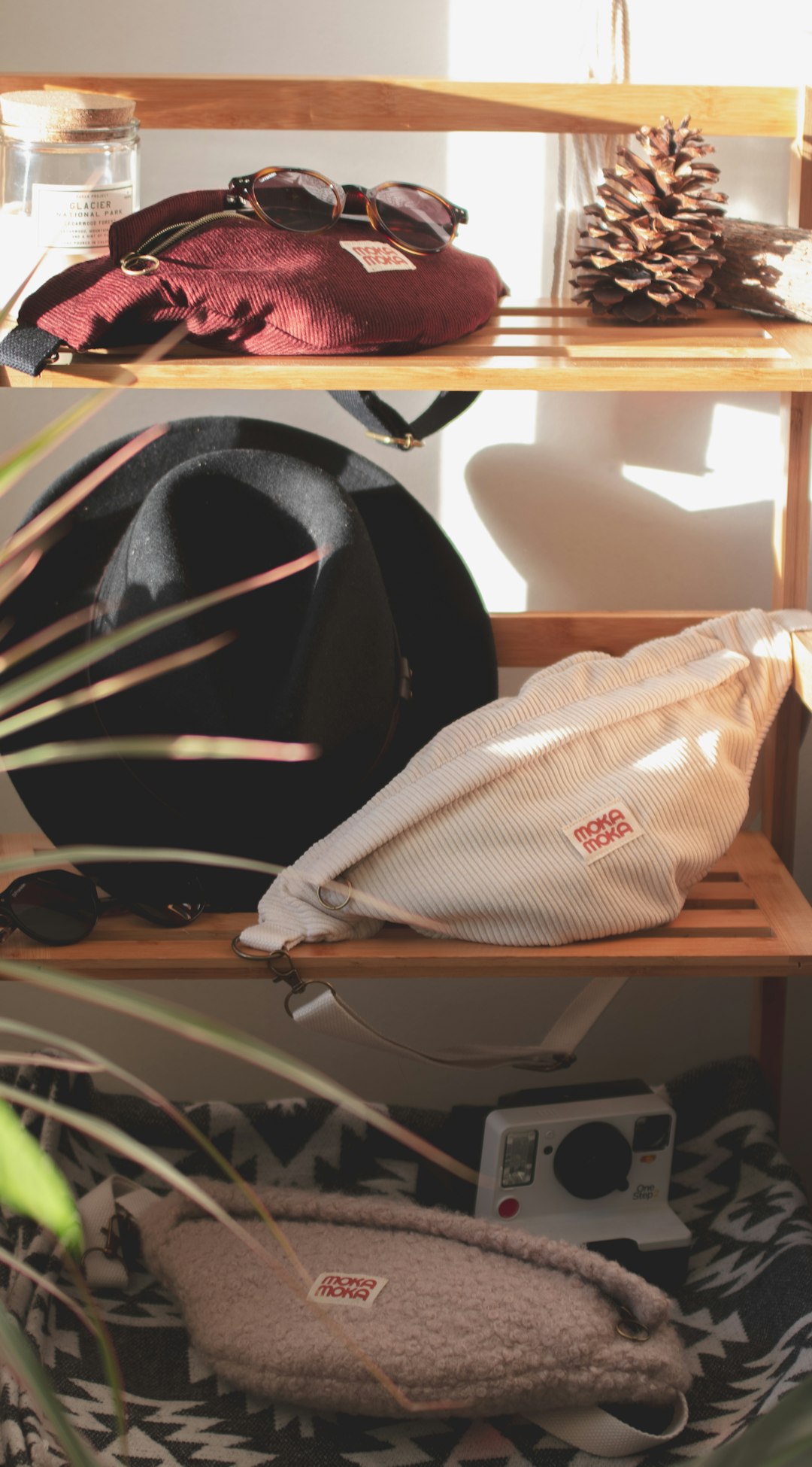 a-shelf-filled-with-hats-and-other-items-31vpxsprk3e