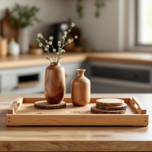 artisan wooden home accessories starter kit